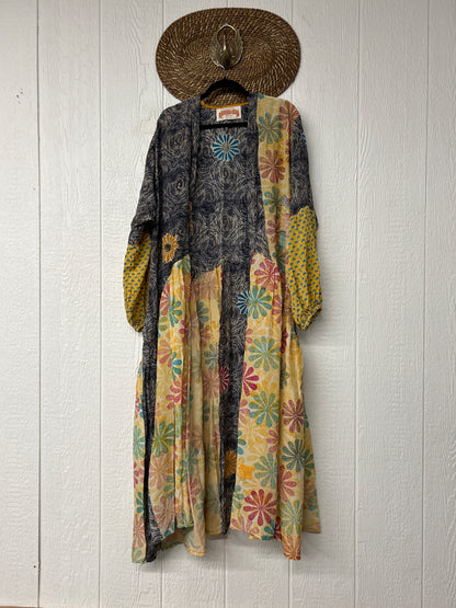 Crepe Sari Evermore Kimono 1026 088