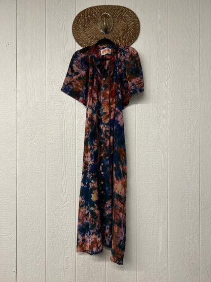 Crepe Sari Summer Woodstock Duster 0626 243