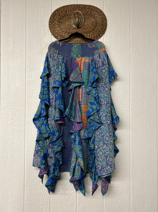 Pareo Kantha Willow Maxi Skirt 0826 143