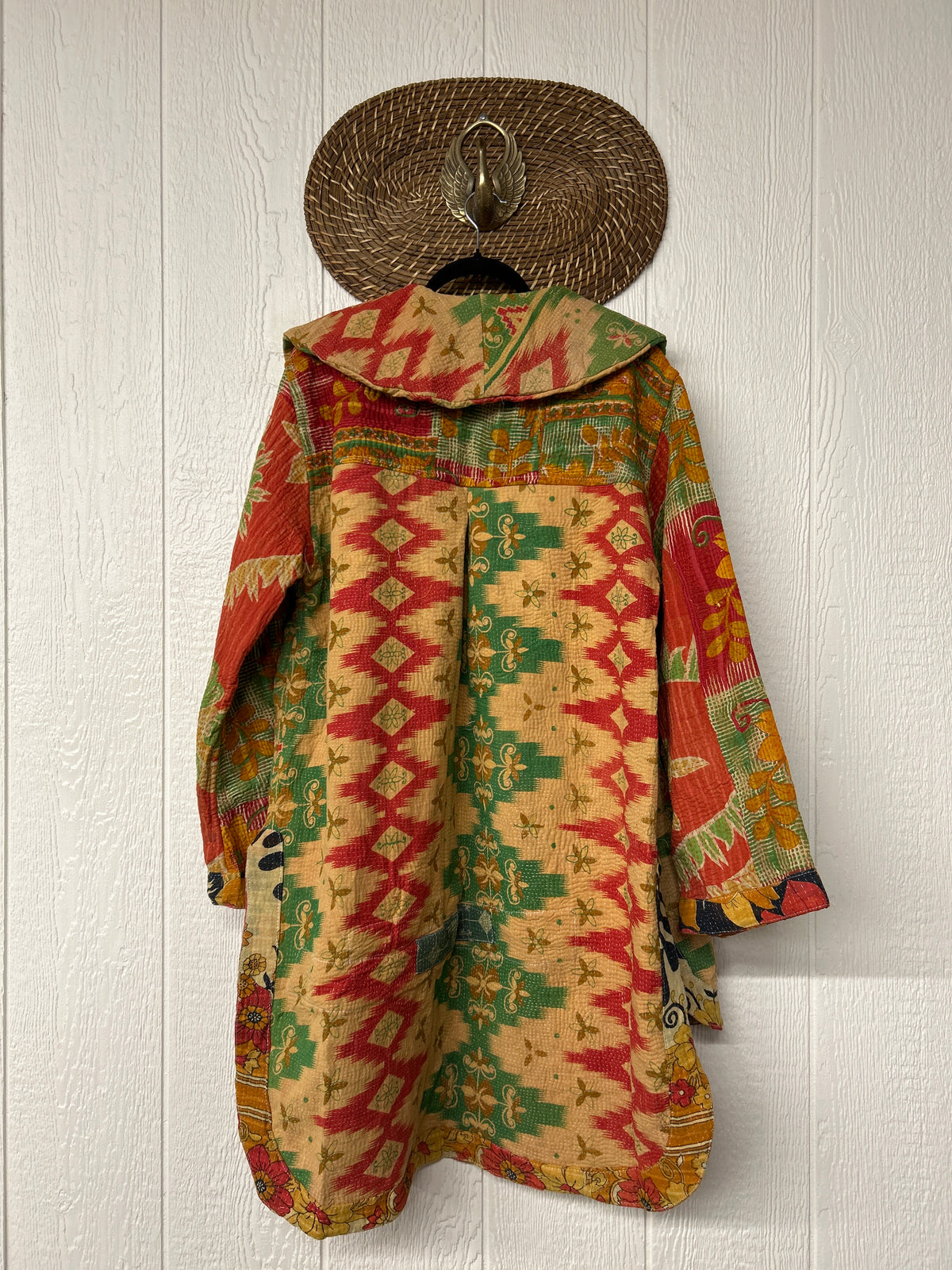Fine Kantha Drifter Coat 1026 164