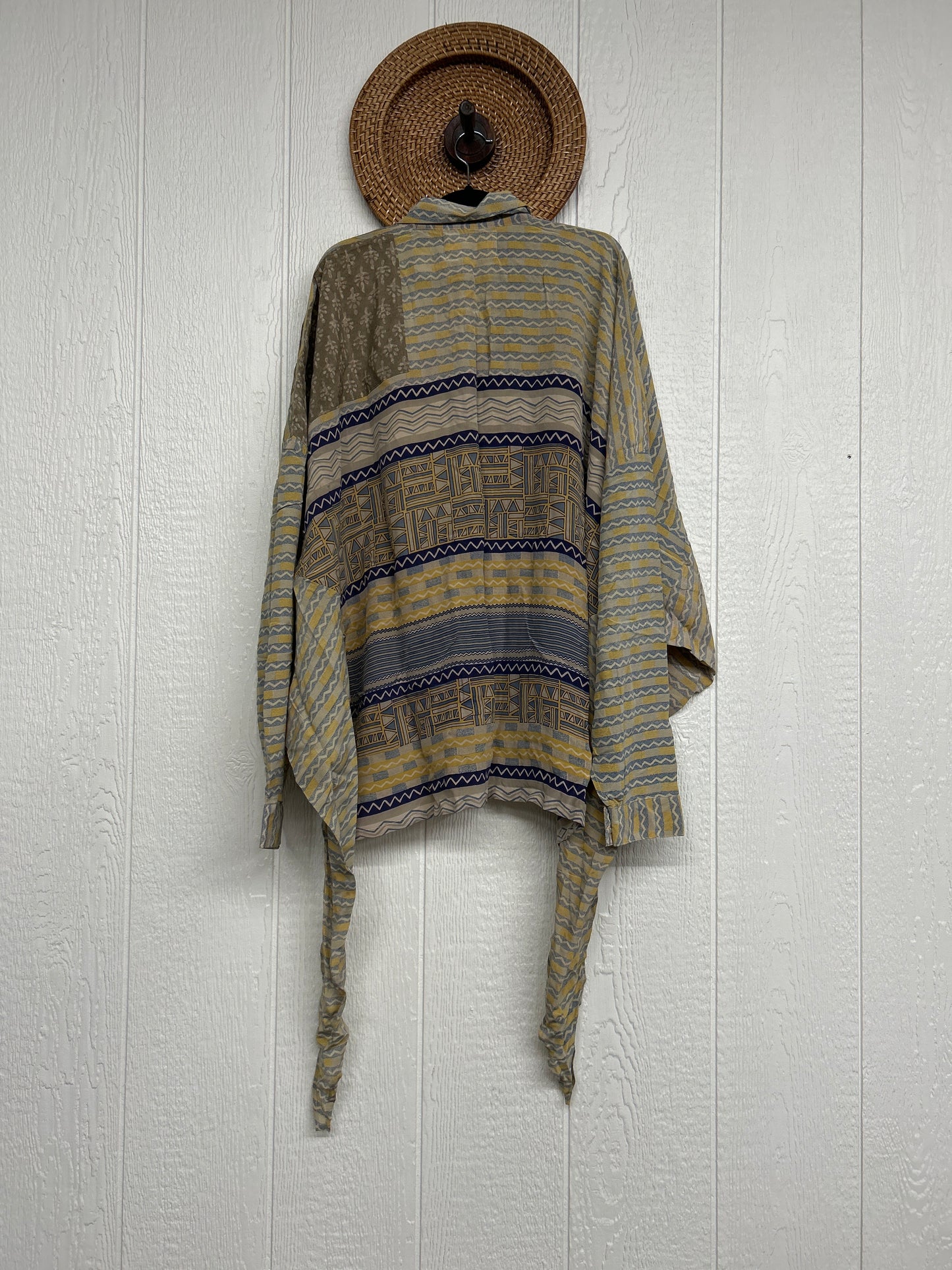 Crepe Sari Nirvana Button Down 1125 256