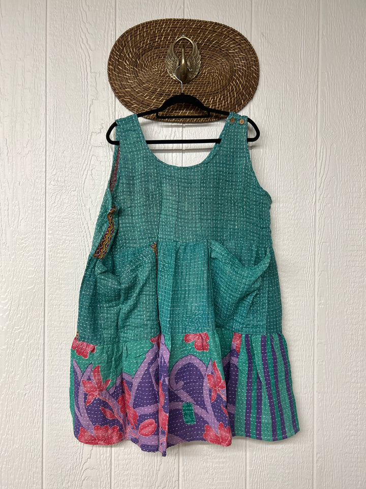 Kantha Meadow Mini Dress 0625 080