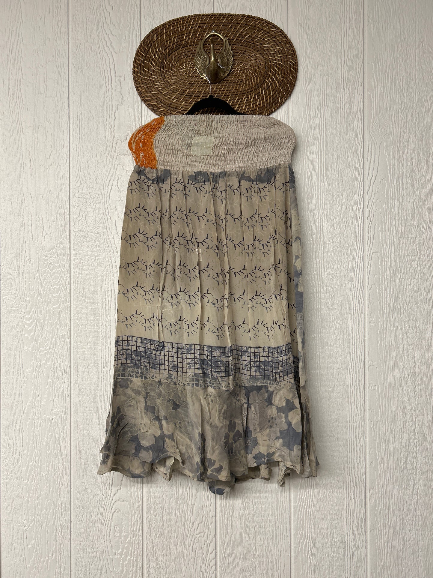 Crepe Sari Inner Peace Wrap Skirt 0626 027