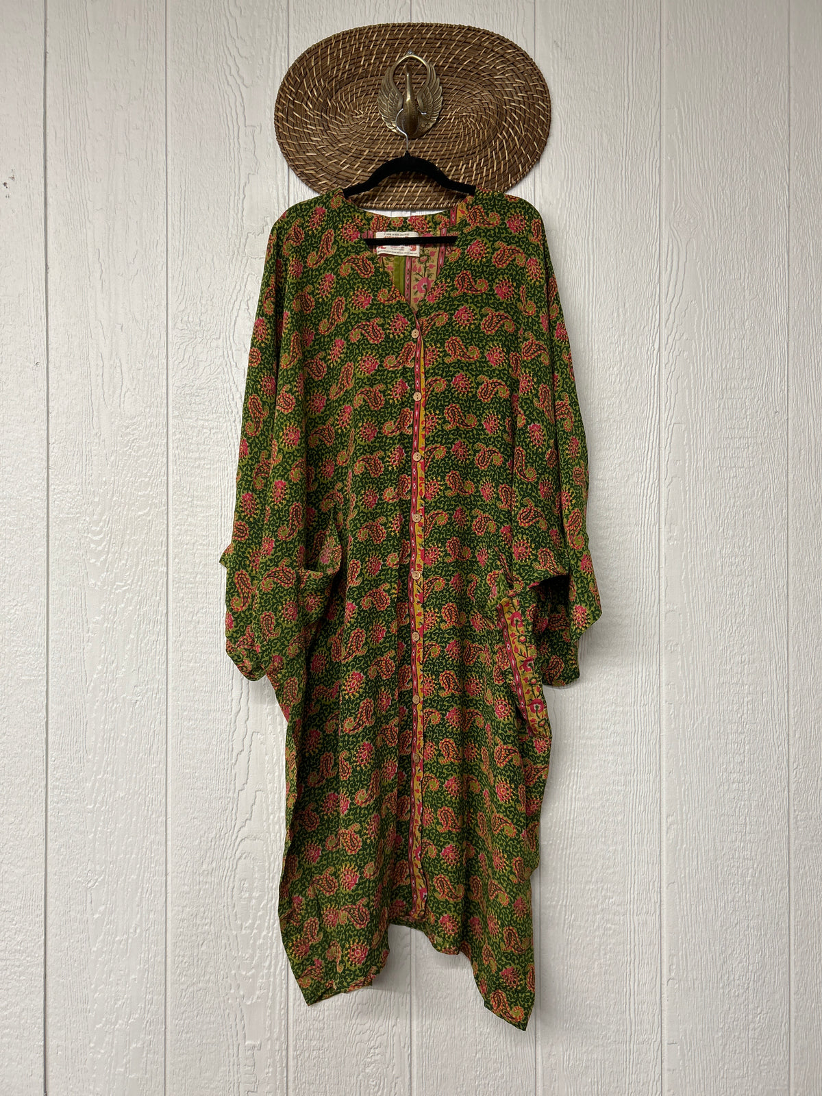 Crepe Sari Gaia Duster Dress 0826 257