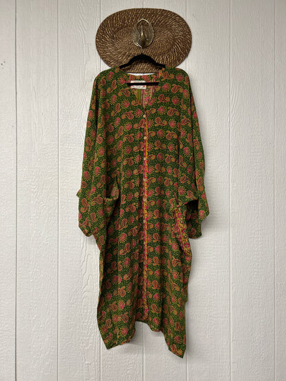 Crepe Sari Gaia Duster Dress 0826 257