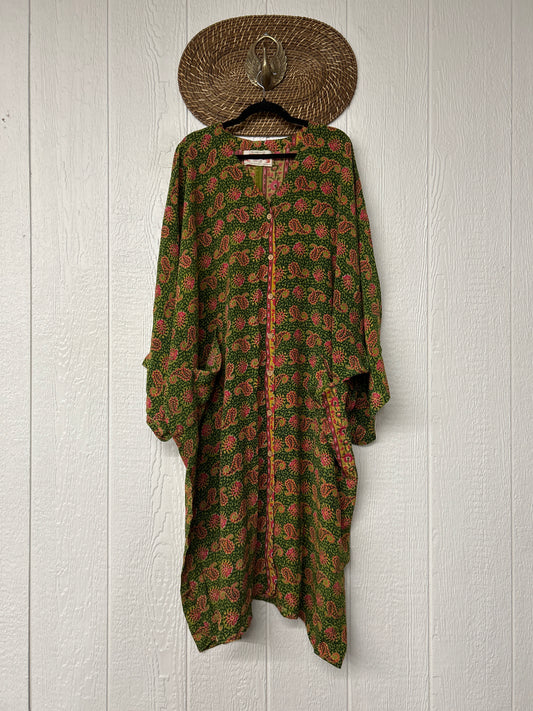 Crepe Sari Gaia Duster Dress 0826 257