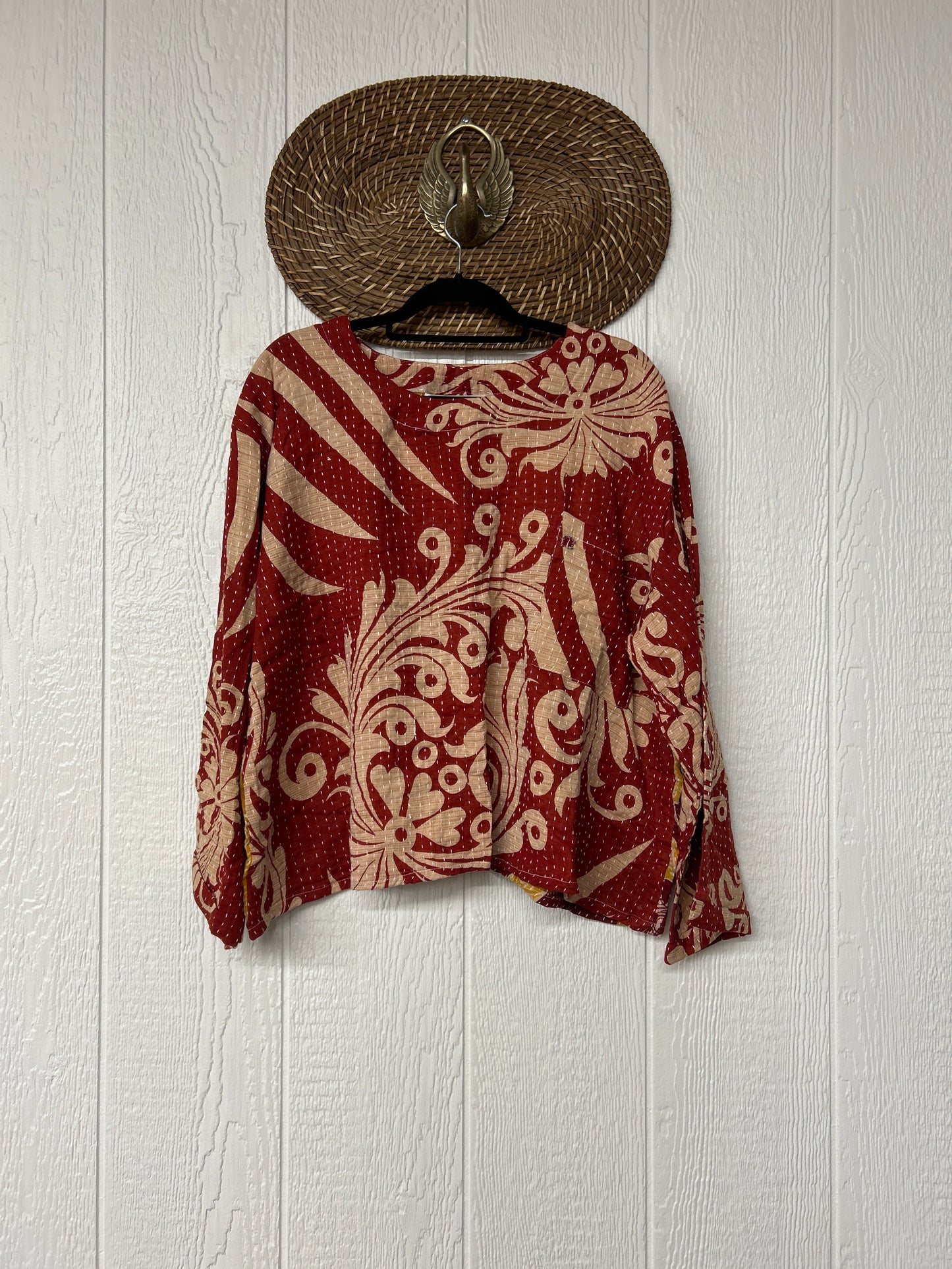 Pareo Kantha Wanderer Pocket Crop Top 0226 167