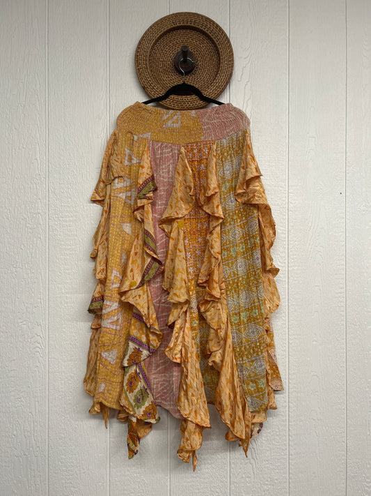 Pareo Kantha Willow Maxi Skirt 0826 201