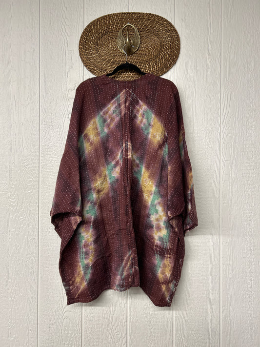 Pareo Kantha Gaia Split Tunic 0526 058