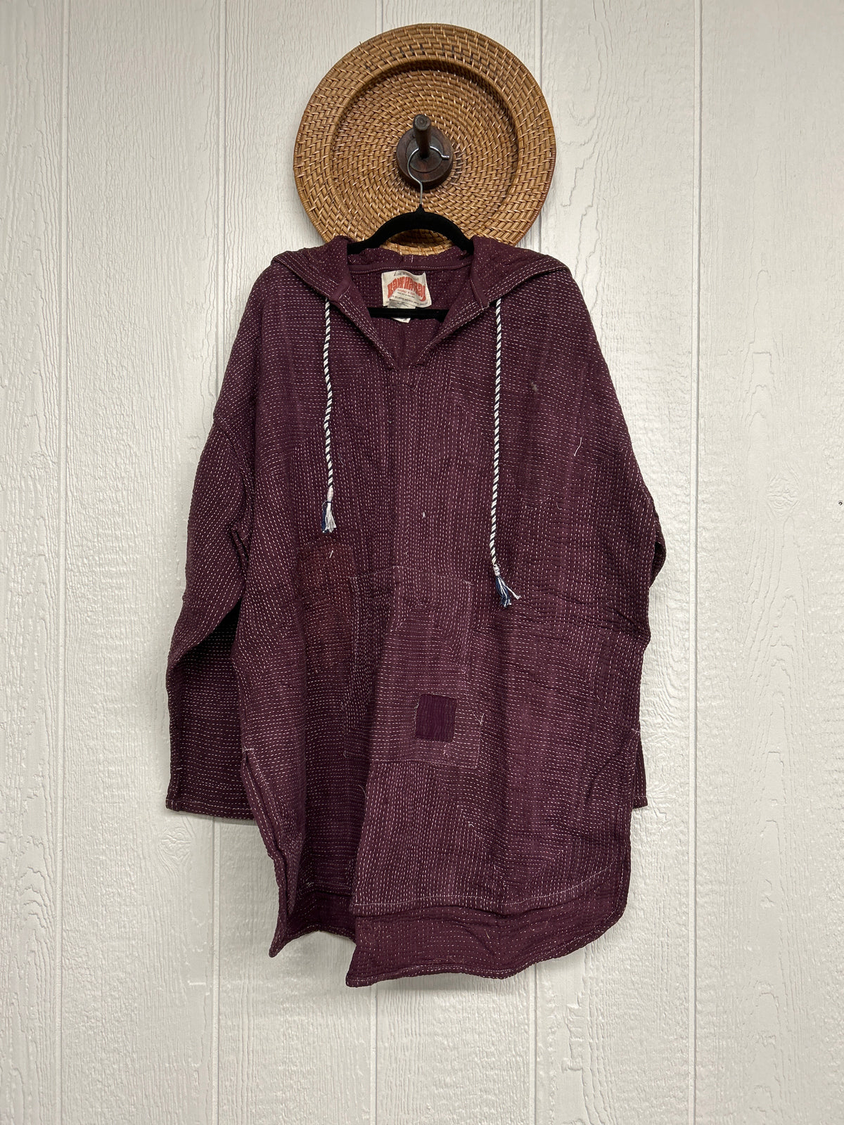 Aura Edit Fine Kantha Under The Stars Hoodie 1026 006