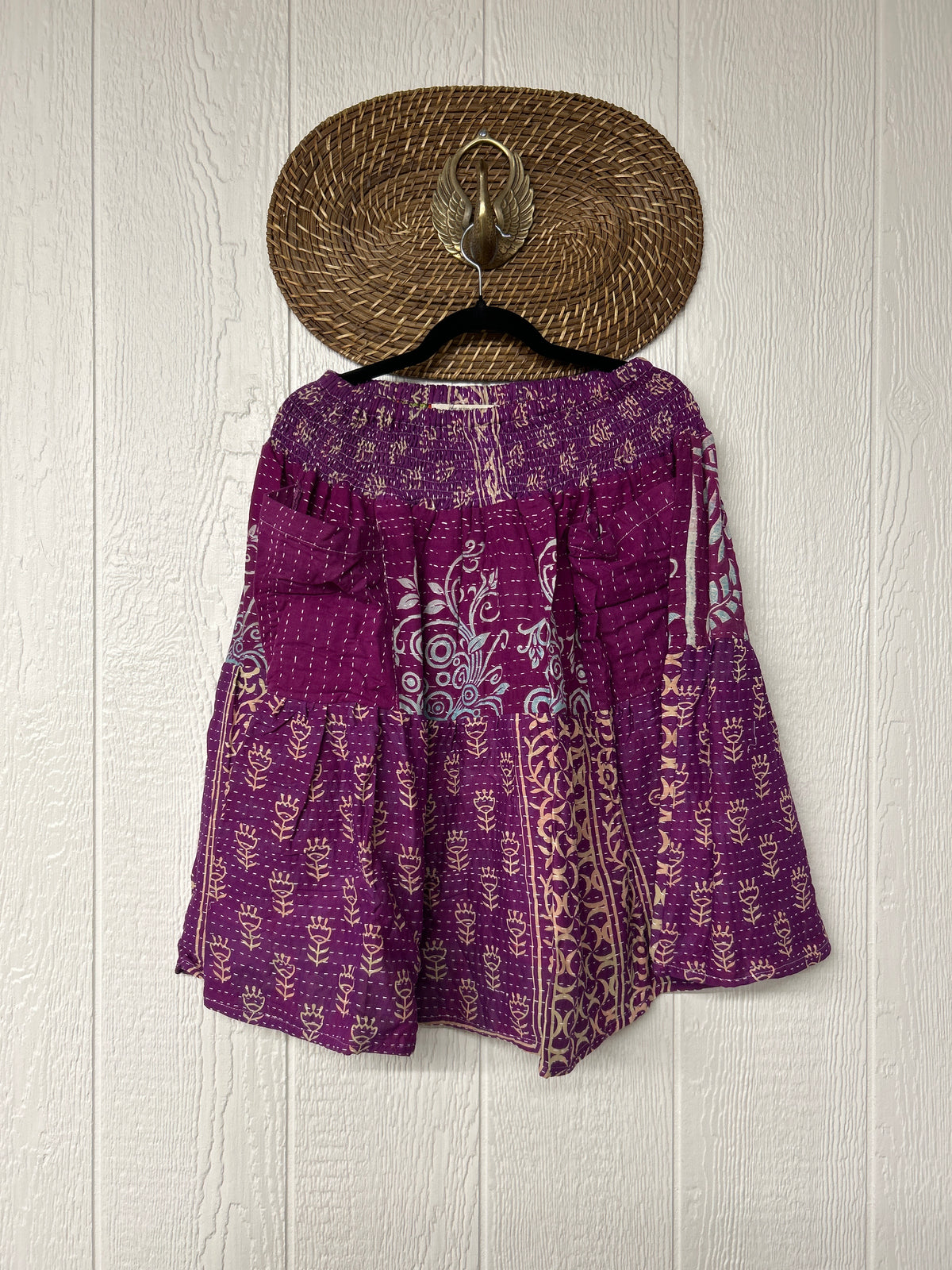 Pareo Kantha Meadow Skirt 0826 184