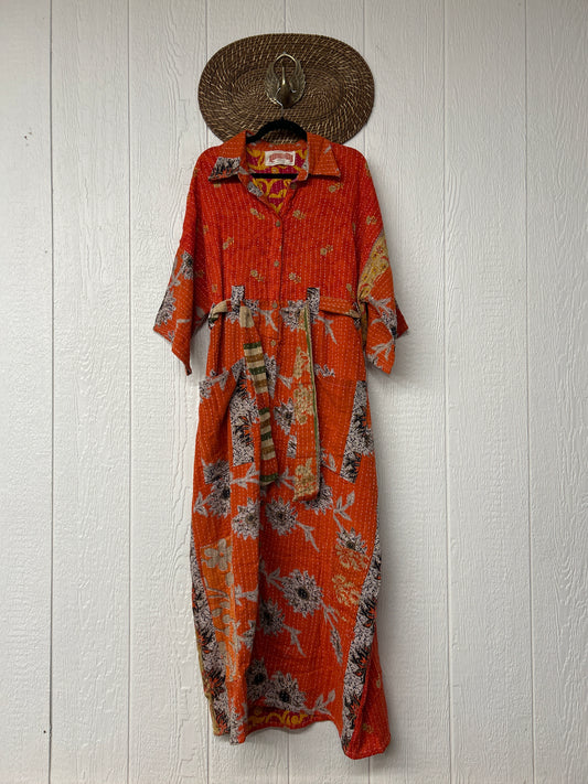 Pareo Kantha Gravity Duster Dress 0226 008