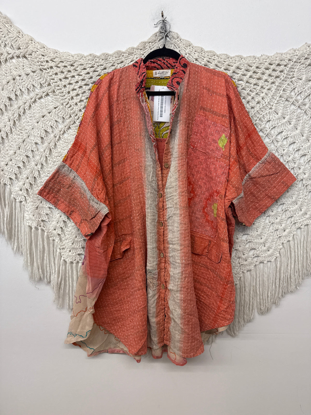Pareo Kantha Free To Be Button-Down L0926 003