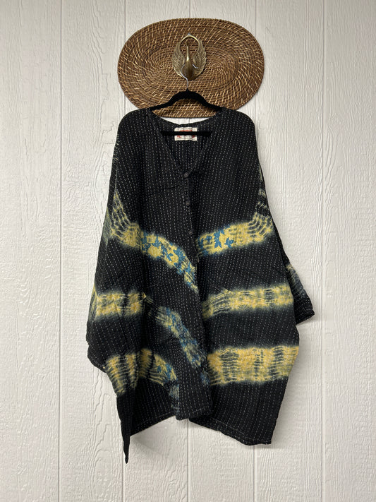 Pareo Kantha Gaia Button-Down Kimono 0526 005