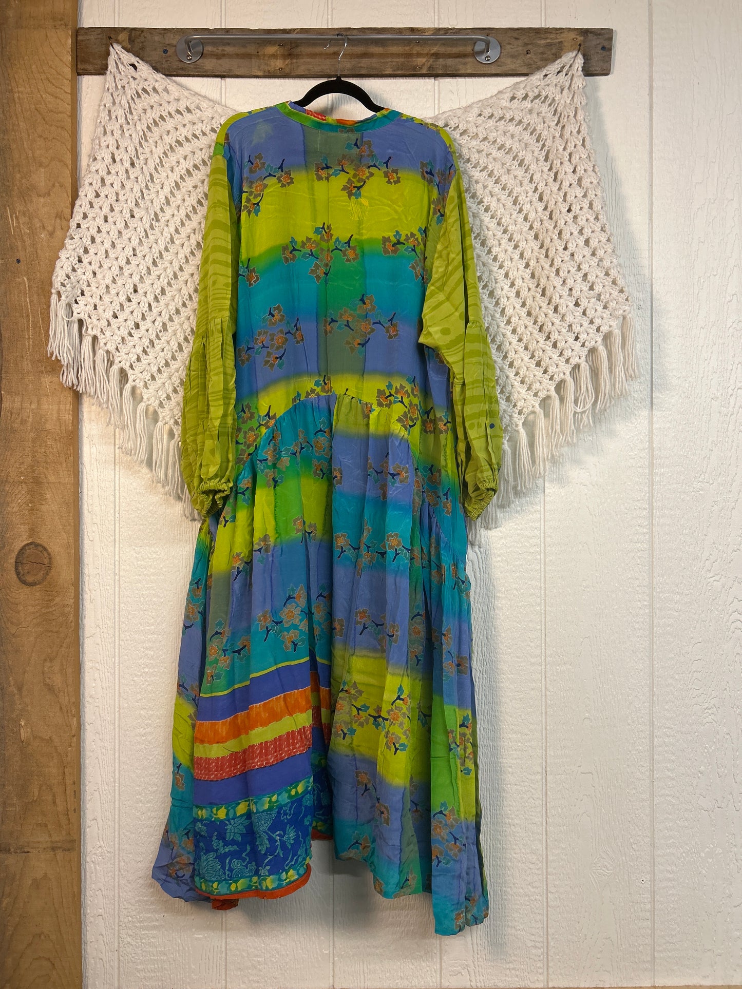 Crepe Sari Evermore Kimono 0326 101