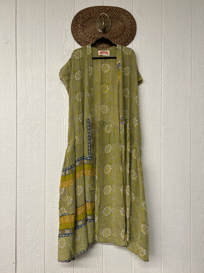 Crepe Sari Summer Evermore Kimono 0726 083