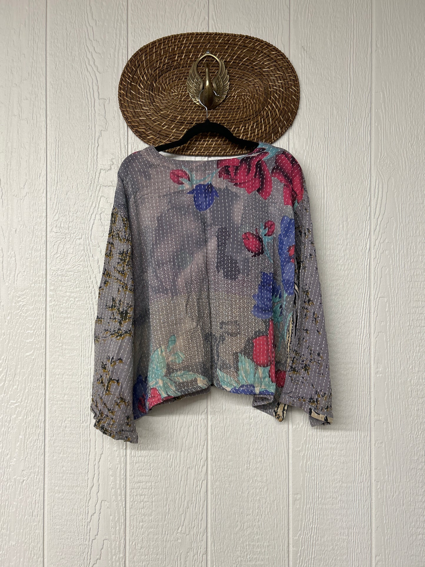 Pareo Kantha Wanderer Pocket Crop Top 0226 169