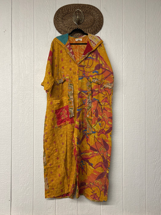 Kantha Zen Hoodie Jumpsuit 0925 005