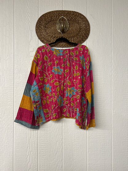 Pareo Kantha Wanderer Pocket Crop Top 0226 115