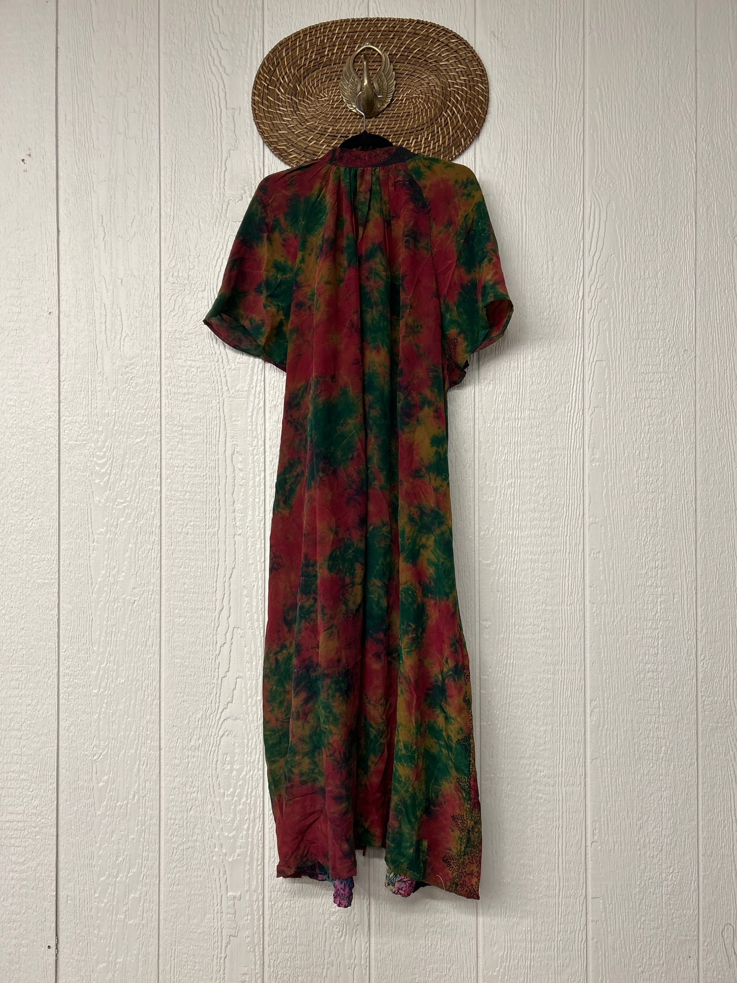Crepe Sari Summer Woodstock Duster 0626 234