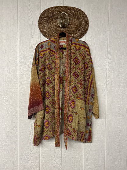 Pareo Kantha Shortie Majestic Kimono 0326 053