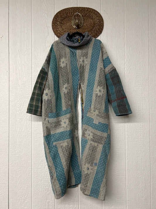 Fine Kantha Cowl Split Pullover 1225 143