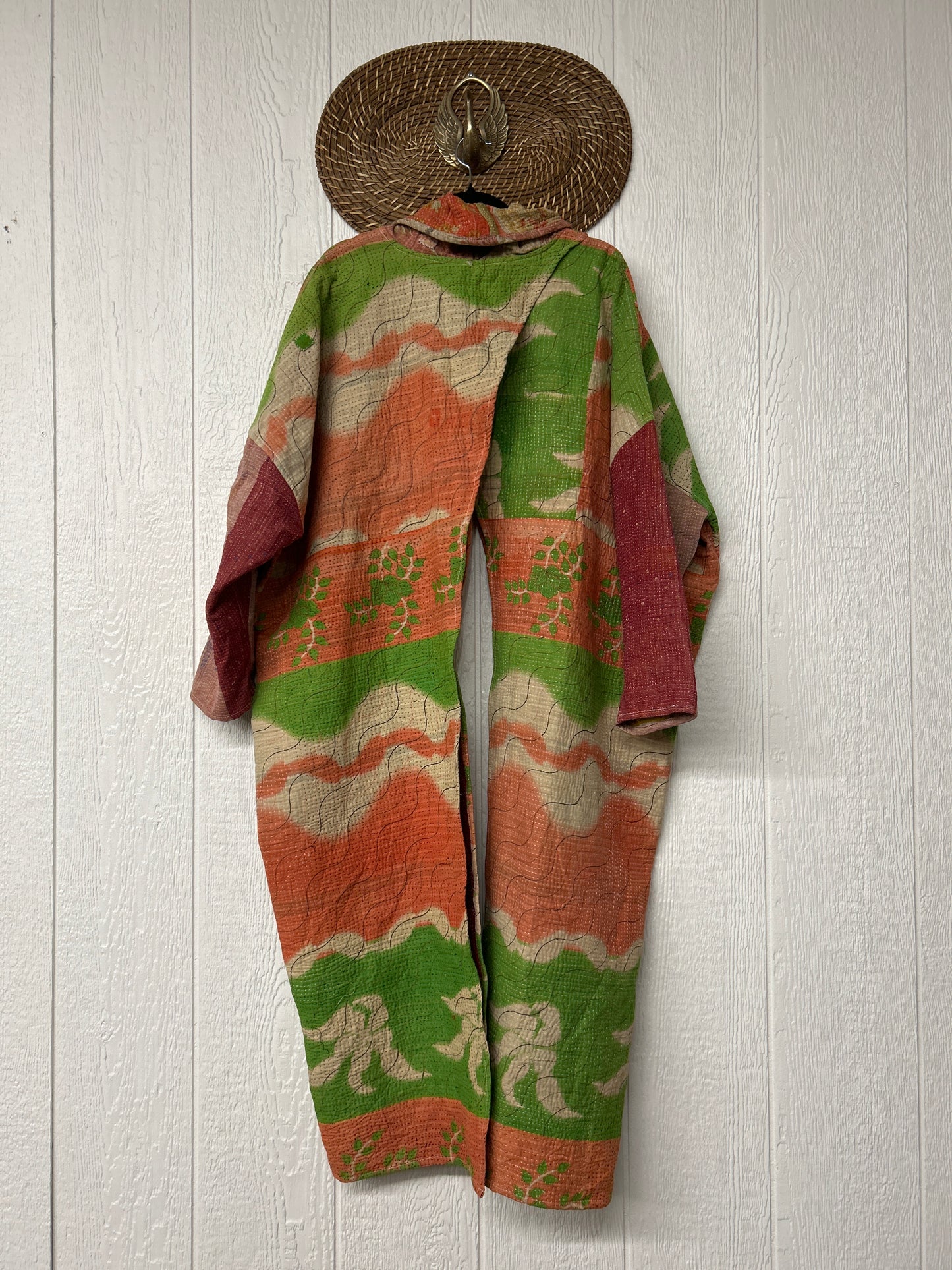 Fine Kantha Cowl Split Pullover 1225 099