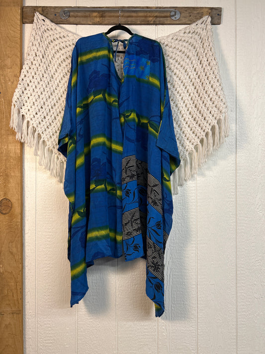 Crepe Sari Orchid Kimono 0626 206