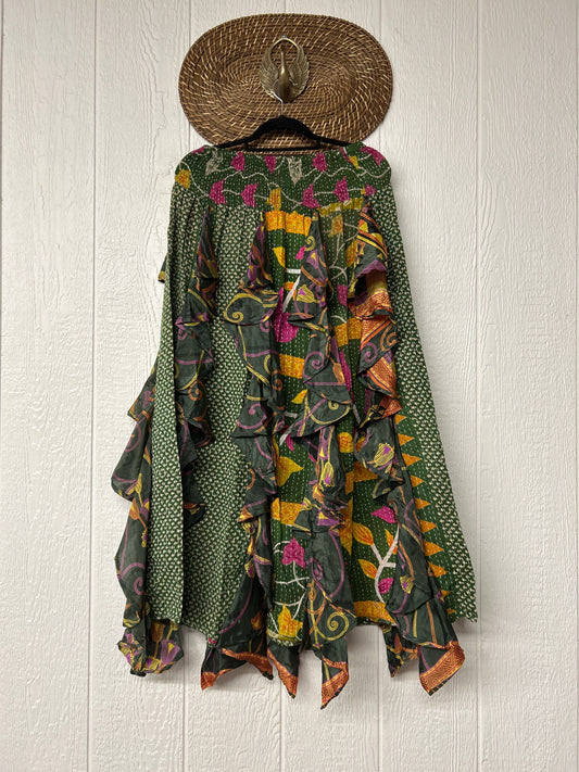 Pareo Kantha Willow Maxi Skirt 0826 163