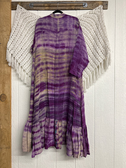 Crepe Sari Dahlia Duster Dress 0326 110