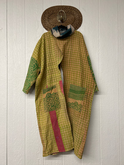 Fine Kantha Cowl Split Pullover 1225 056