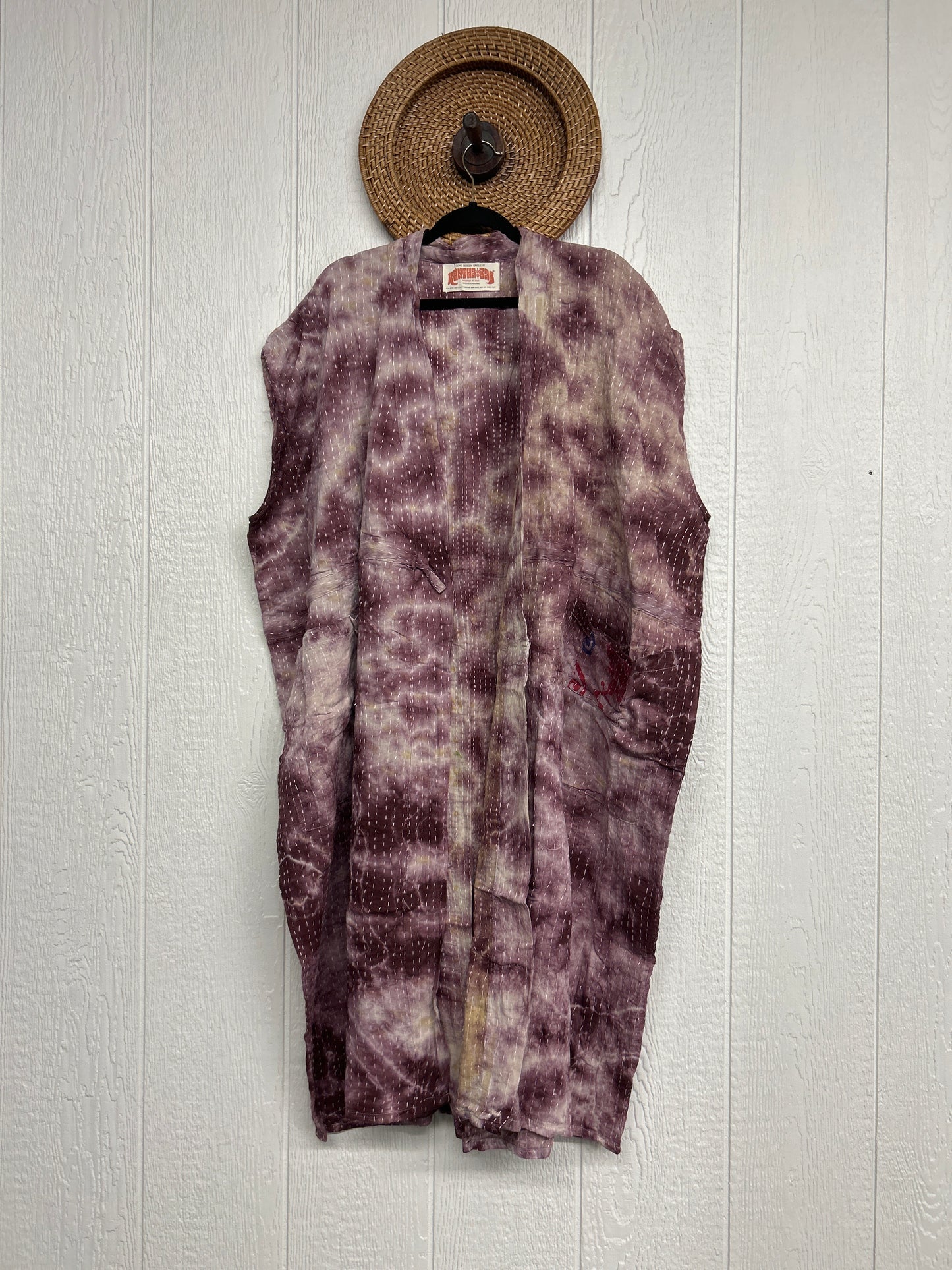 RETAIL Pareo Kantha Dreamweaver Kimono Vest 0526 016
