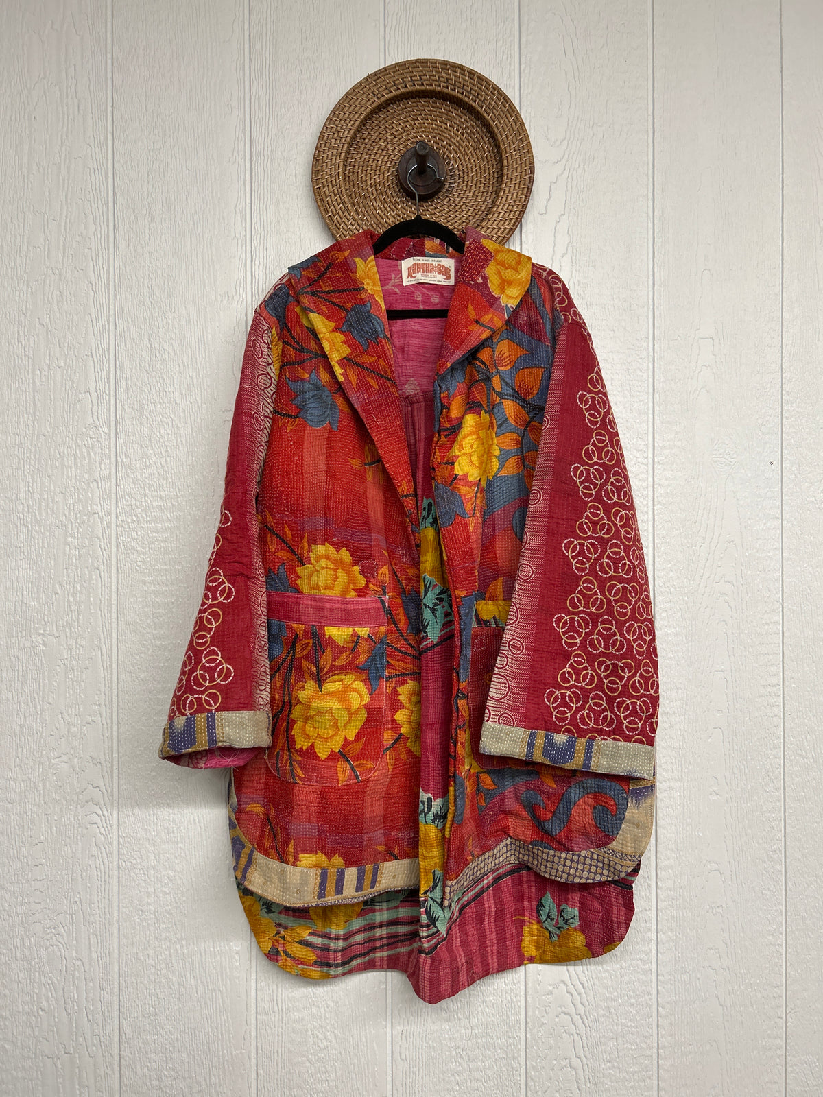 Fine Kantha Drifter Coat 1026 247