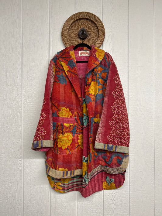 Fine Kantha Drifter Coat 1026 247