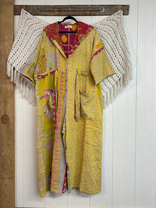 Kantha Zen Hoodie Jumpsuit 0925 178