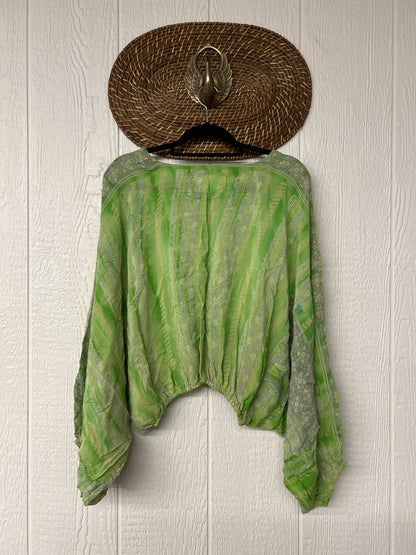 Crepe Sari Luna Crop Top 0526 010