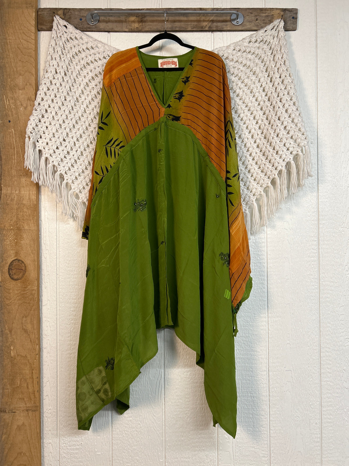 Crepe Sari Eclipse Dress 0926 191