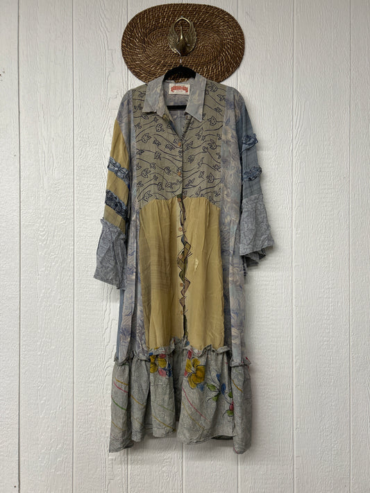 Crepe Sari Rhiannon Duster Dress 0226 130