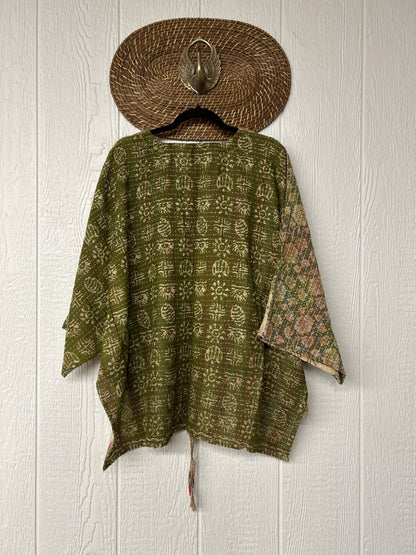 Pareo Kantha Hi-Lo Butterfly Top 0626 074