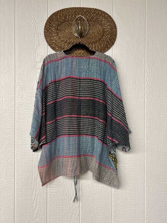 Pareo Kantha Hi-Lo Butterfly Top 0626 091