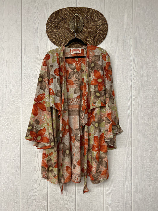 Rasgulla Sari Shortie Spellbound Kimono 0226 076