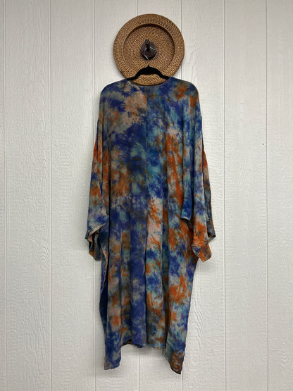 Crepe Sari Gaia Duster Dress 0426 115