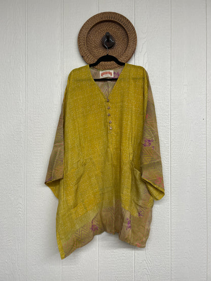 Crepe Sari Gaia Split Tunic 0226 144