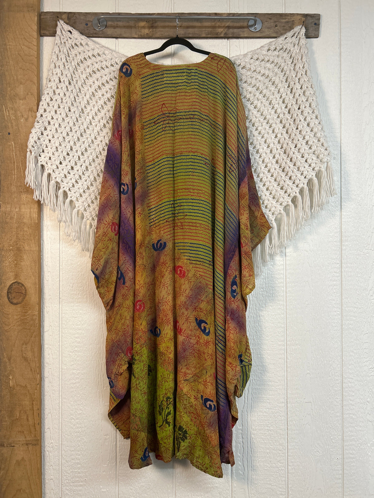Crepe Sari Bowie Muu Dress 0826 070
