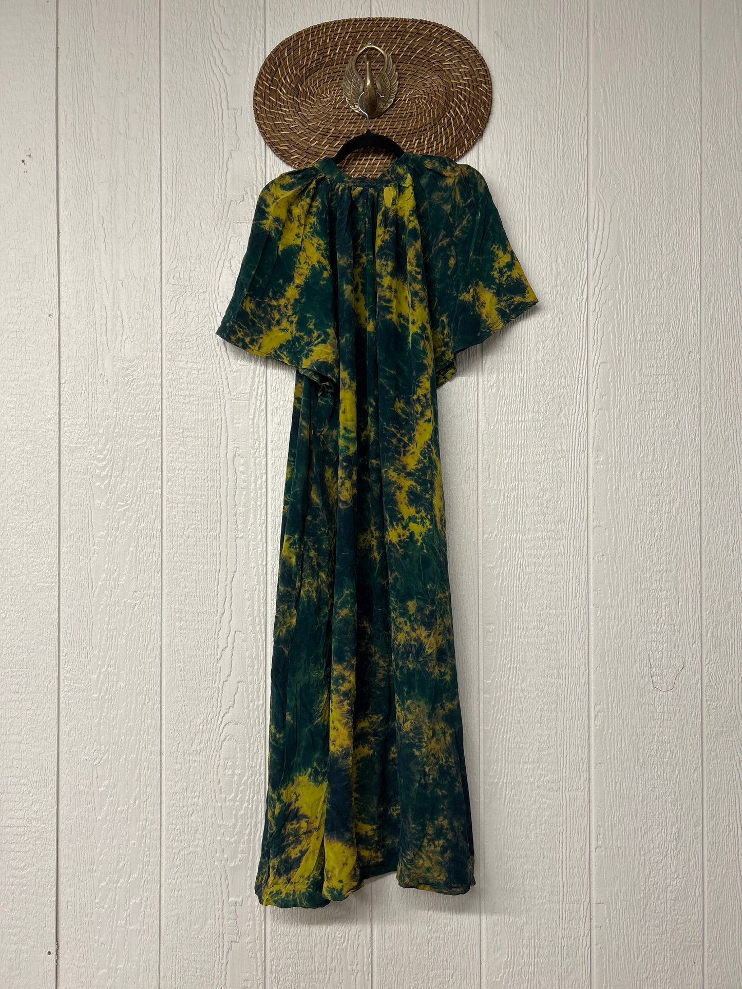 Crepe Sari Summer Woodstock Duster 0626 193