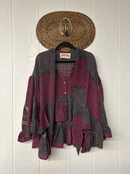 Crepe Sari Wild Rose Top 1225 208