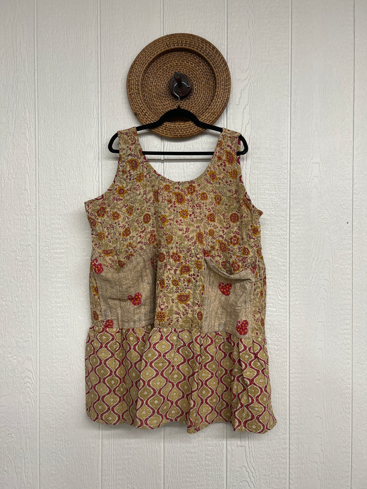 Kantha Meadow Mini Dress 0625 100