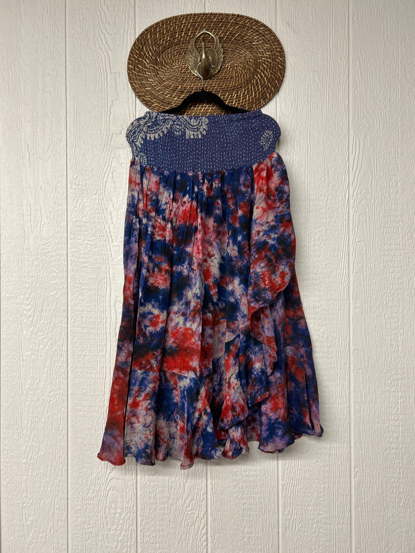 Crepe Sari Inner Peace Wrap Skirt 0626 106