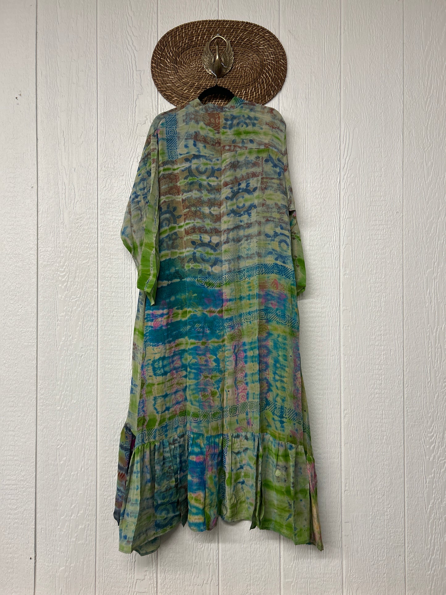 Crepe Sari Dahlia Duster Dress 0326 258