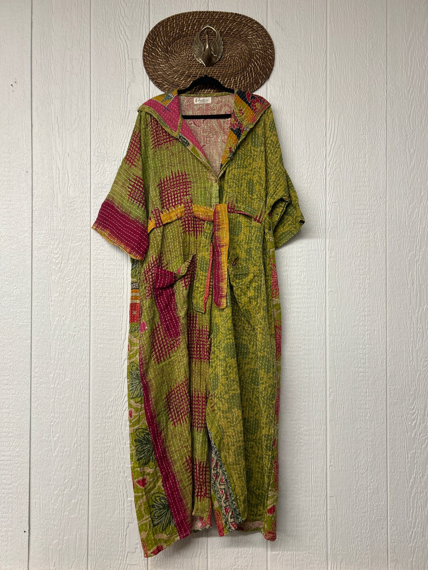 Kantha Zen Hoodie Jumpsuit 0925 033